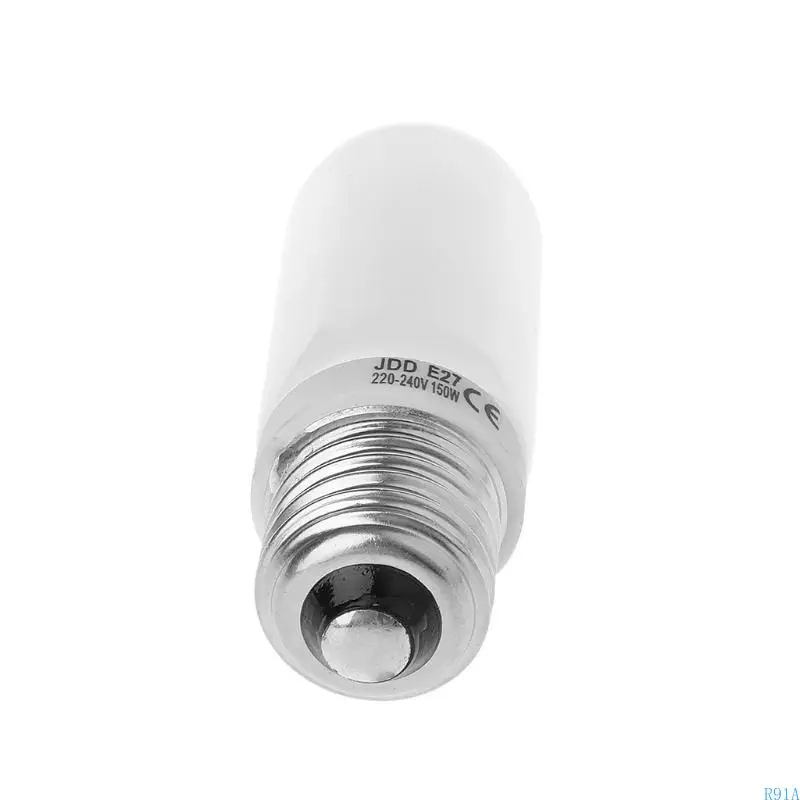 R91A JDD E27 220-240V 150W 스튜디오 사진 플래시 전구 모델링 LED 스트로브 램프