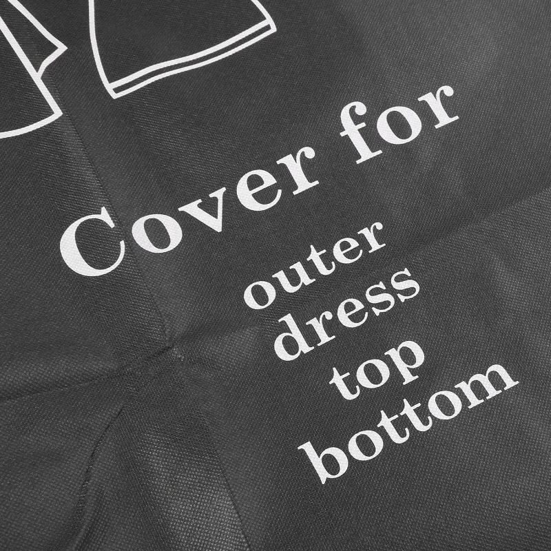 Creative Clothes Dust Cover Large Capacity Suit Wedding Dress Storage Protect Thicken Garment Clothing Hanging Organizer Covers