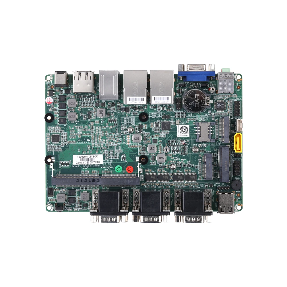 Qotom MB4U260 Series 4305U 5405U i3 i5 i7 Mini-ITX 6 RS232 COM Industrial Motherboards