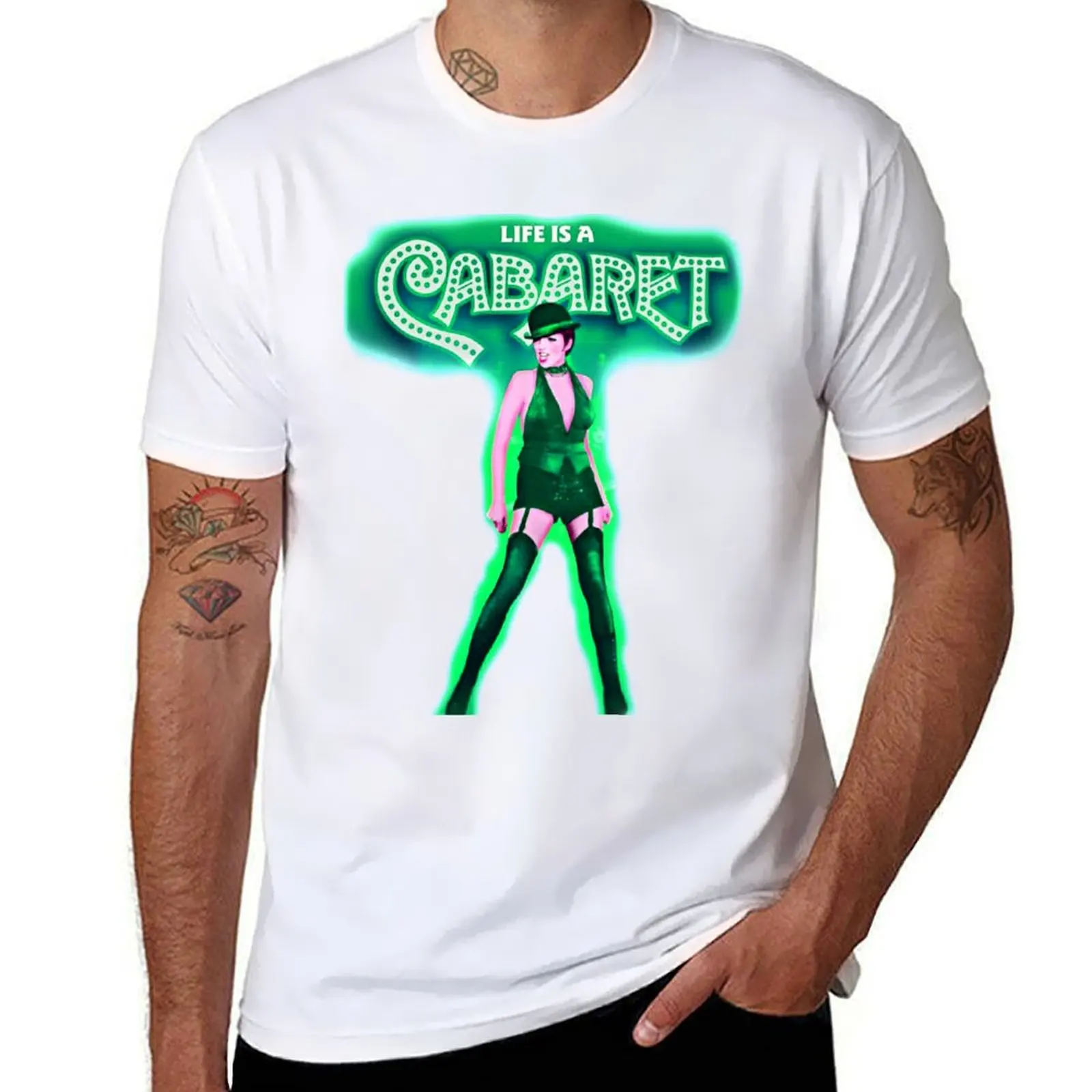 

Liza Minnelli - Cabaret Beauty T-Shirt anime tshirt anime clothes Man t-shirt quick drying mens white t shirts