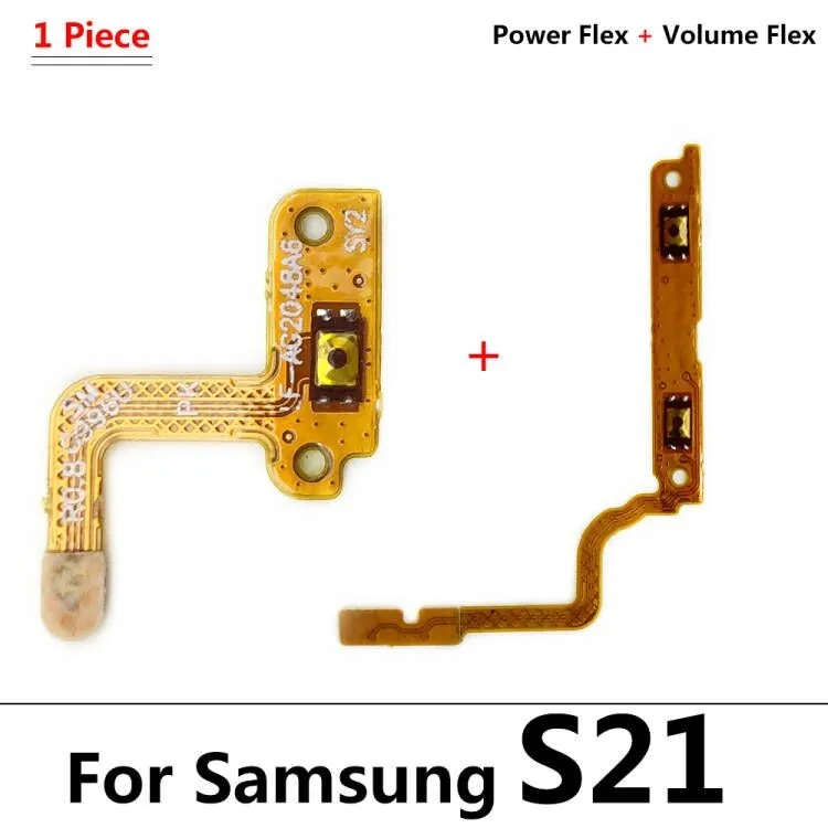 New Power Volume Flex For Samsung S23 S22 S21 Plus Ultra S21 Fe Volume Button Power Switch On Off Key Ribbon Flex Cable