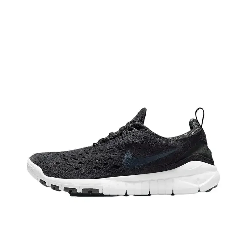 

Nike Free Run Trail Унисекс Черно-белые кроссовки с мягкой подкладкой и отскоком Удобные легкие износостойкие кроссовки с сеткой