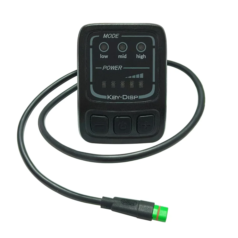 

Светодиодный дисплей Ebike KD26E, измеритель экрана 24 В, 36 В, 48 В, 5 контактов, водонепроницаемый разъем для MTB, аксессуары для толстых велосипедов