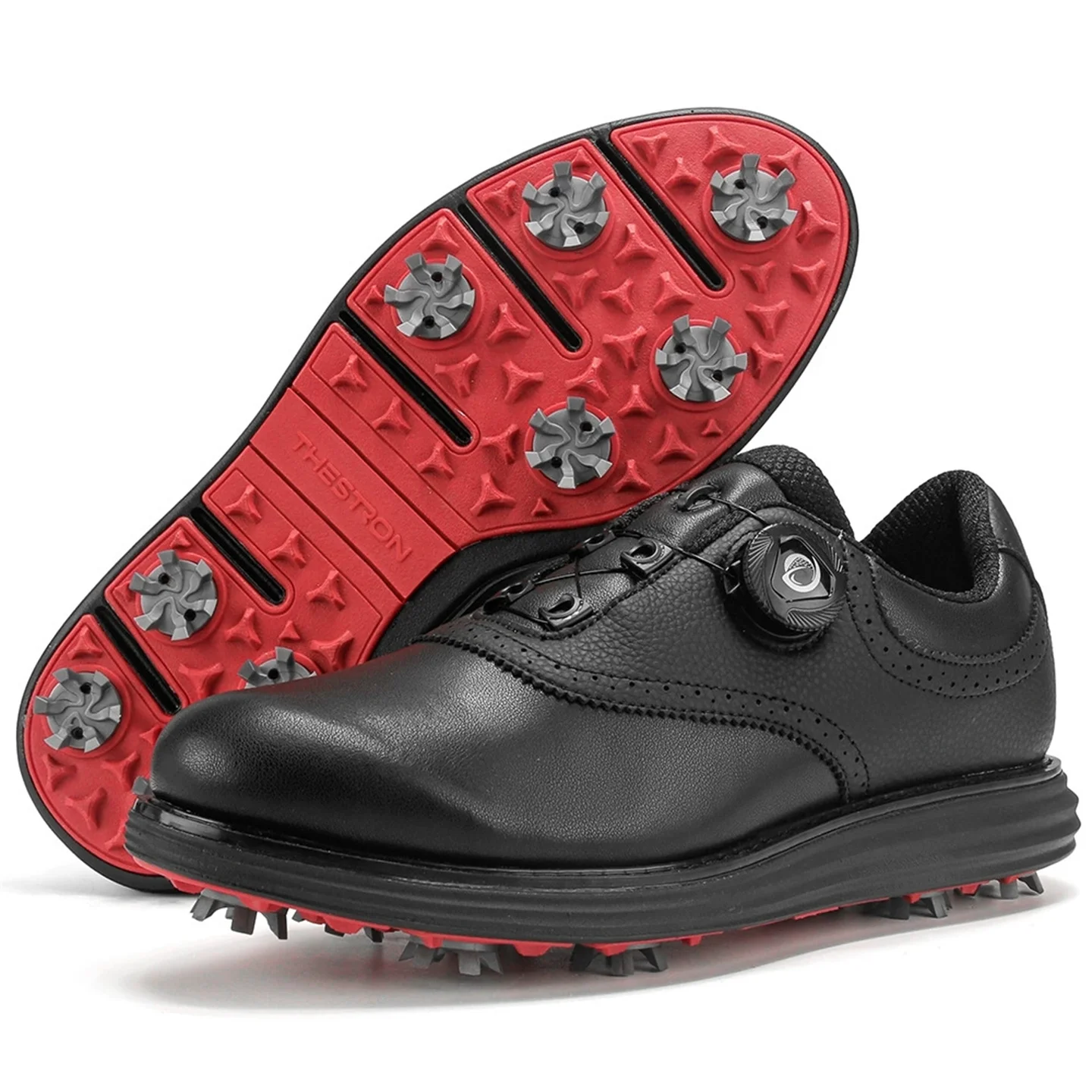 Men's Golf Shoes Athletic Sneakers With BOA Rotating Closure – Non-slip, Removable Spikes, Outdoor Sports & Casual Footwear - view 4