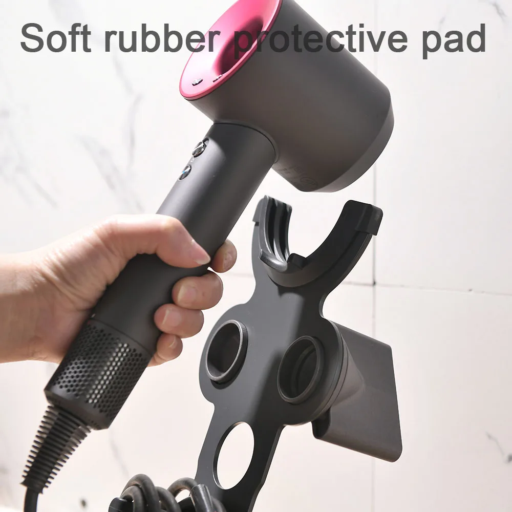 Haardroger Standaard Voor Dyson Föhn Nieuwe Verbeterde Compatibele Verticale Opslag Rack Gegalvaniseerd Staalplaat Materiaal Magnetisch