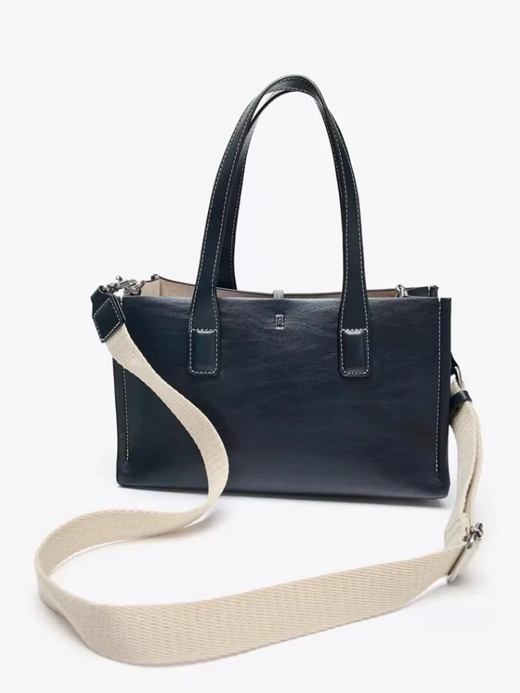 

New Season Wide Strap Shoulder Bag for Women Fashion Versatile Daily Work Commuter Bag Female Handbags Shopper Bag Composite Bag