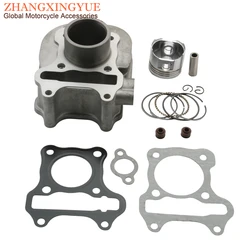 Scooter 39mm V50 lets4 lets5 Cylinder Block Kit For Suzuki lets Address UZ50 50cc 4T 11211-32G00 10mm Piston Pin 4 Stroke