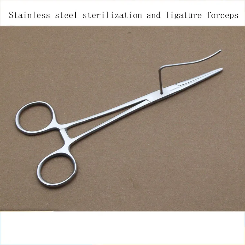 Cat and dog spay and neuter Fixation forceps Animal ovary retractor spay and neuter forceps