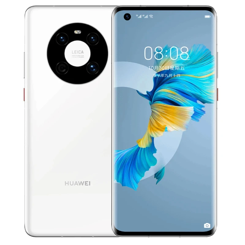 Huawei Mate 40 5G teléfono móvil Kirin 9000E Octa Core 6,5 "90Hz 50MP cámara 40W Super cargador Android NFC teléfono usado