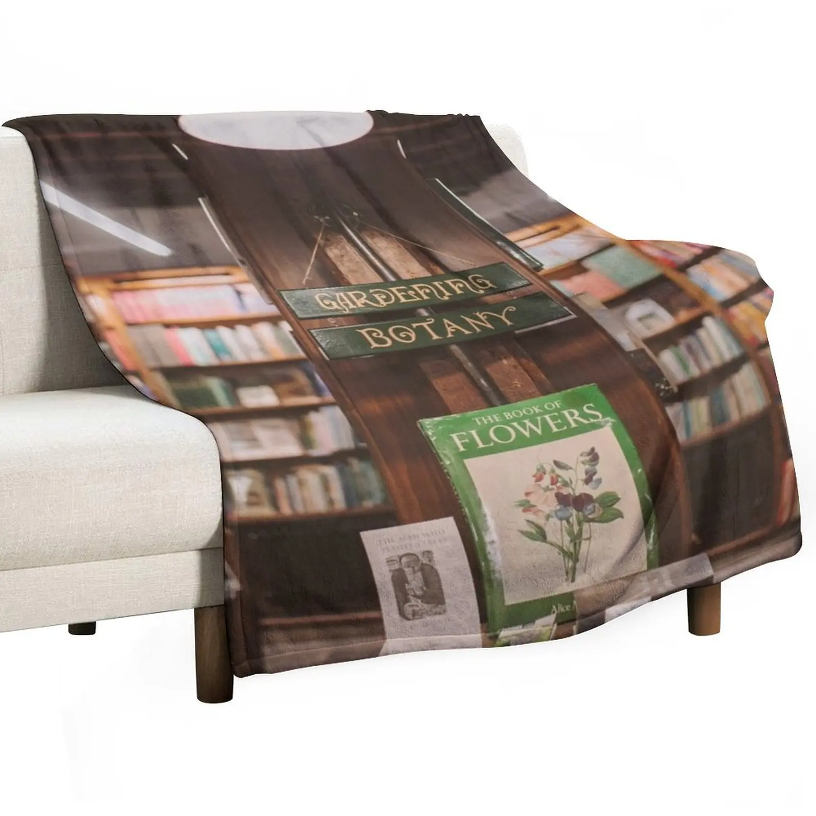 

Bookstores secret corner Throw Blanket sofa bed Baby Blankets