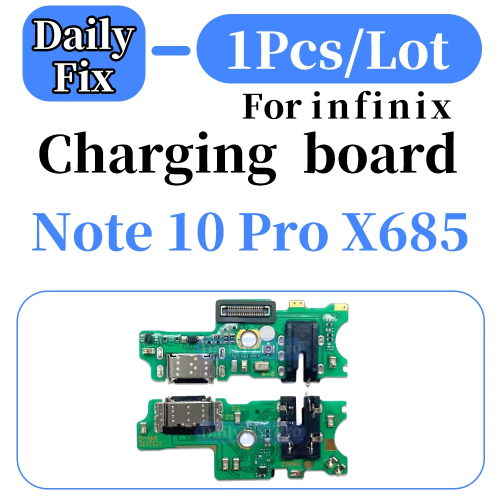 Suitable for Infinix Note 10 Pro X685 Phone Bottom Charging Board USB Port Replacement Repair