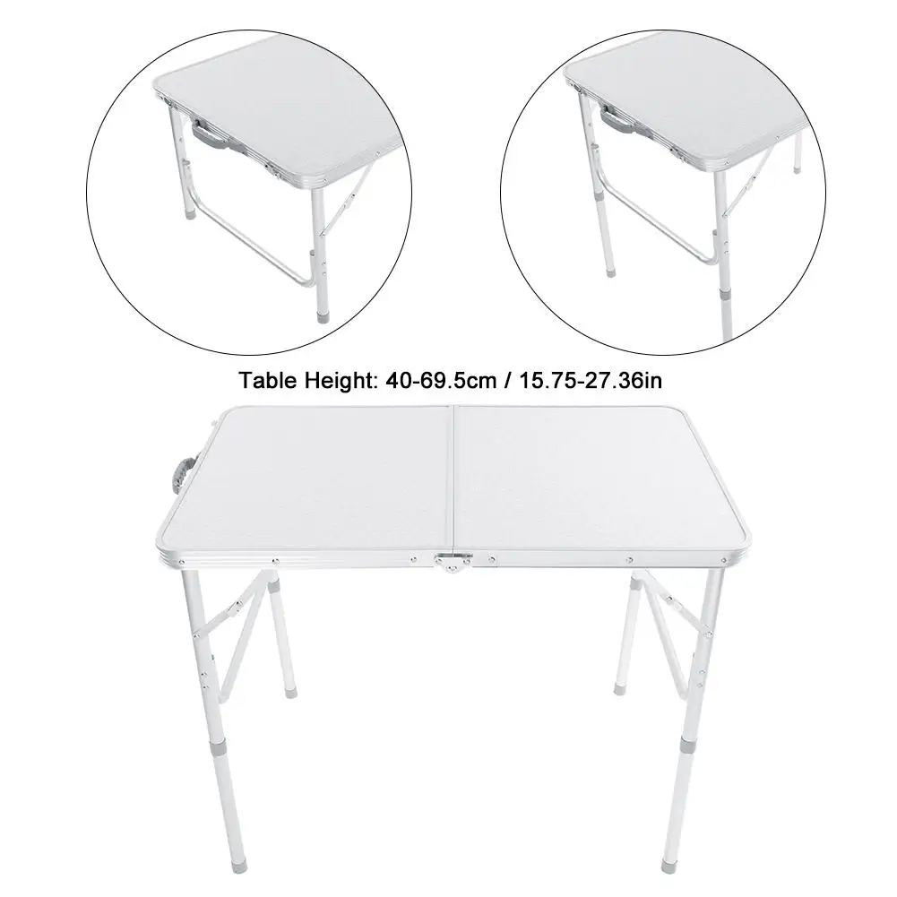 Features  The table is made out of a weather resistant light weight aluminium construction. It's tough, stable, wear-resistant,