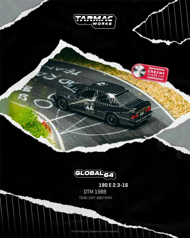 

Предпродажа Tarmac Works 1:64 190 E 2.3-16 DTM 1988, литая под давлением коллекция моделей автомобилей, миниатюра