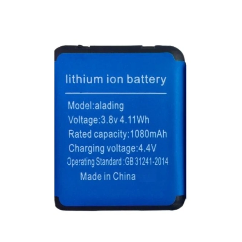 New H1/W5 3.8V 4.11Wh 1080mAh Lithium-ion Rechargeable Battery for E7 V7K C3 High Quality Smart Phone Watch Replacement Battery