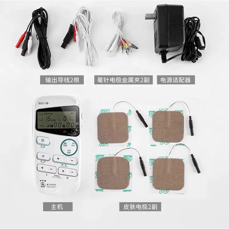 Electronic Acupuncture Therapy Device SDZ-IIB Home Medical Massage Meridian Low Frequency Physical Therapy Device