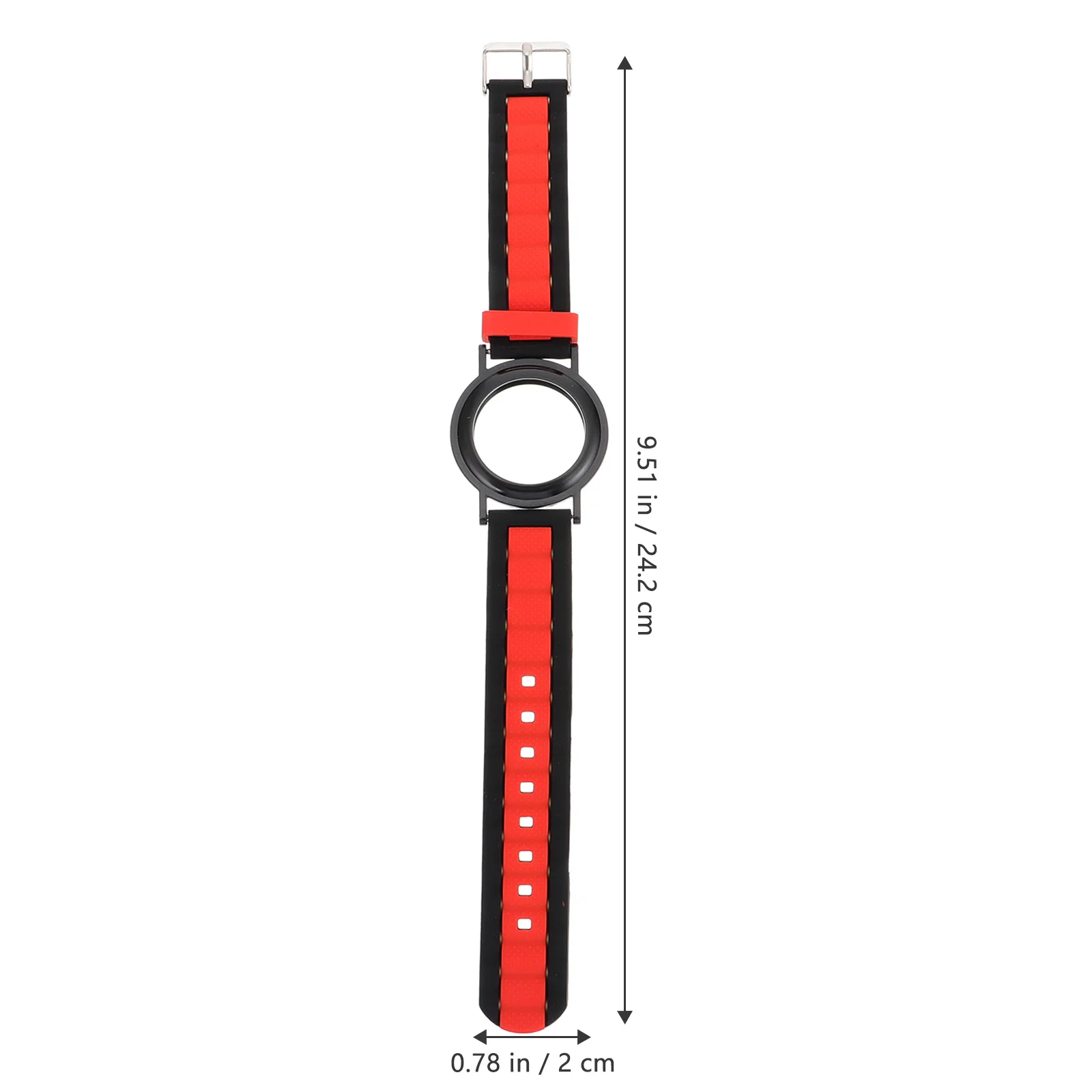 

Watch Strap Silicone Sweat-proof Wristband Kids Elderly Bands Replacement