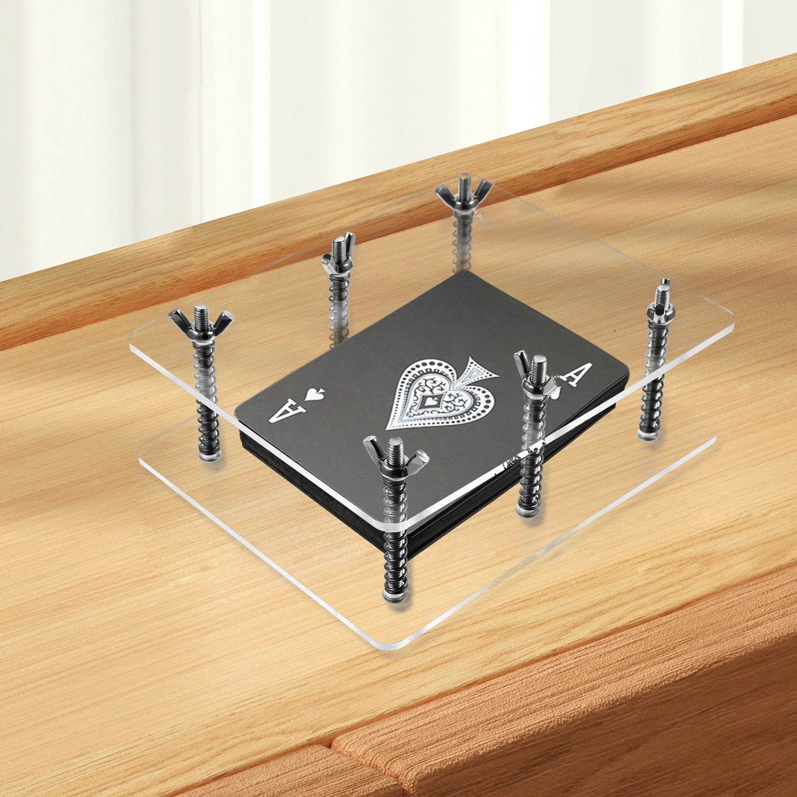 

Card Flatten Device for Collectors Enthusiasts Presser Storage Solution Repairing Equipment Paper Card Tool Kit