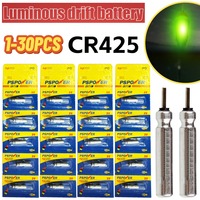Fishing Floats Battery CR425 Night Fishing Floats Lithium Battery 3.6V Electric Floats Battery Fishing Accessories  Color Change