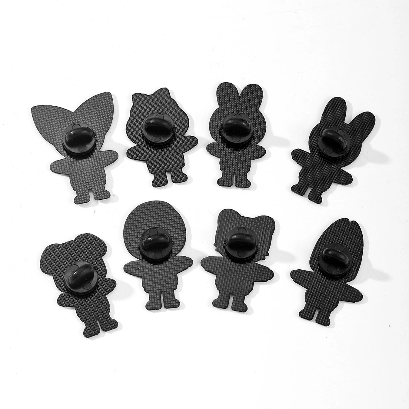 8-teiliges KPOP Cartoon-Broschen-Set mit Tiermotiven, Emaille-Pins, Sammlerstück, Dekoratives Zubehör für Taschen und Rucksäcke, Geburtstagsgeschenk für Fans – Detail 3