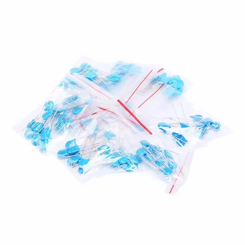 

10 types of commonly used component packages 102K-681K for 2KV high-voltage ceramic chip capacitor packages, each with 10 pieces