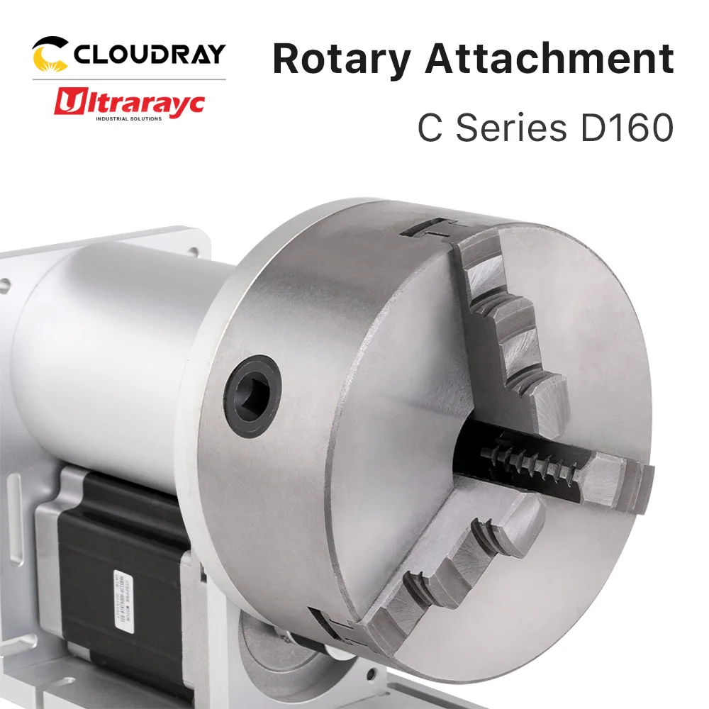 Imagem -05 - Ultrarayc Acessório Giratório Mandril de Três Maxilas com Motorista Dm860s para a Máquina de Gravação a Laser de Fibra de Co2 Gravado Vidro de Água