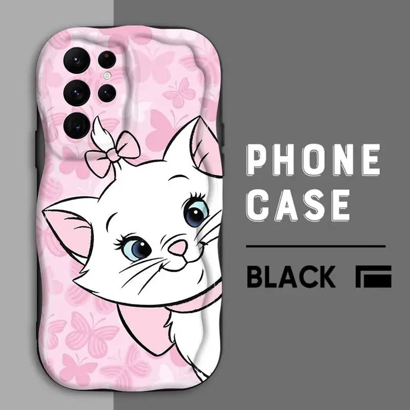 Disney Marie Cat Phone Case for Samsung Galaxy Note 20 Ultra S20 FE S23 FE S22 Plus S24 Ultra S21 S23 Ultra Cover