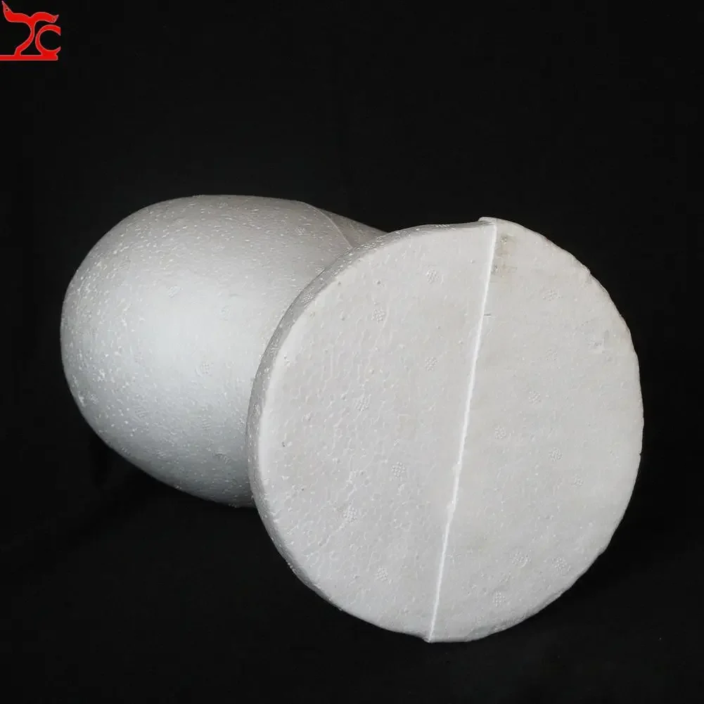 1Pc Female Styrofoam Foam Mannequin Practical Foam Female Mannequin Head Wigs Glasses Cap Display Holder Stand Model Lightweight