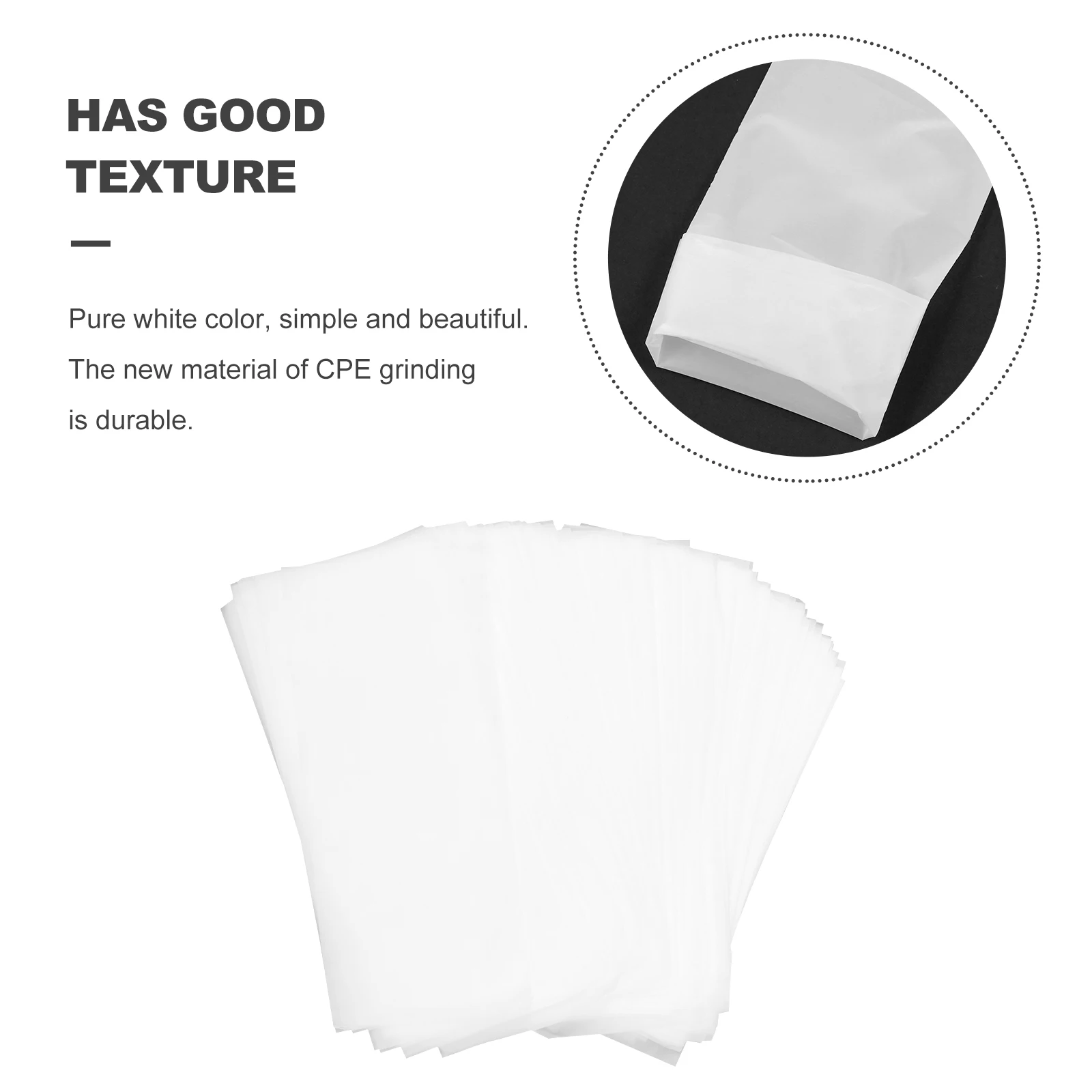 

200 Pcs Glasses Bag Eyewear Storage Inner Cover Bi-pass Veneer Durable Material Scratch Proof Travel Daily Use