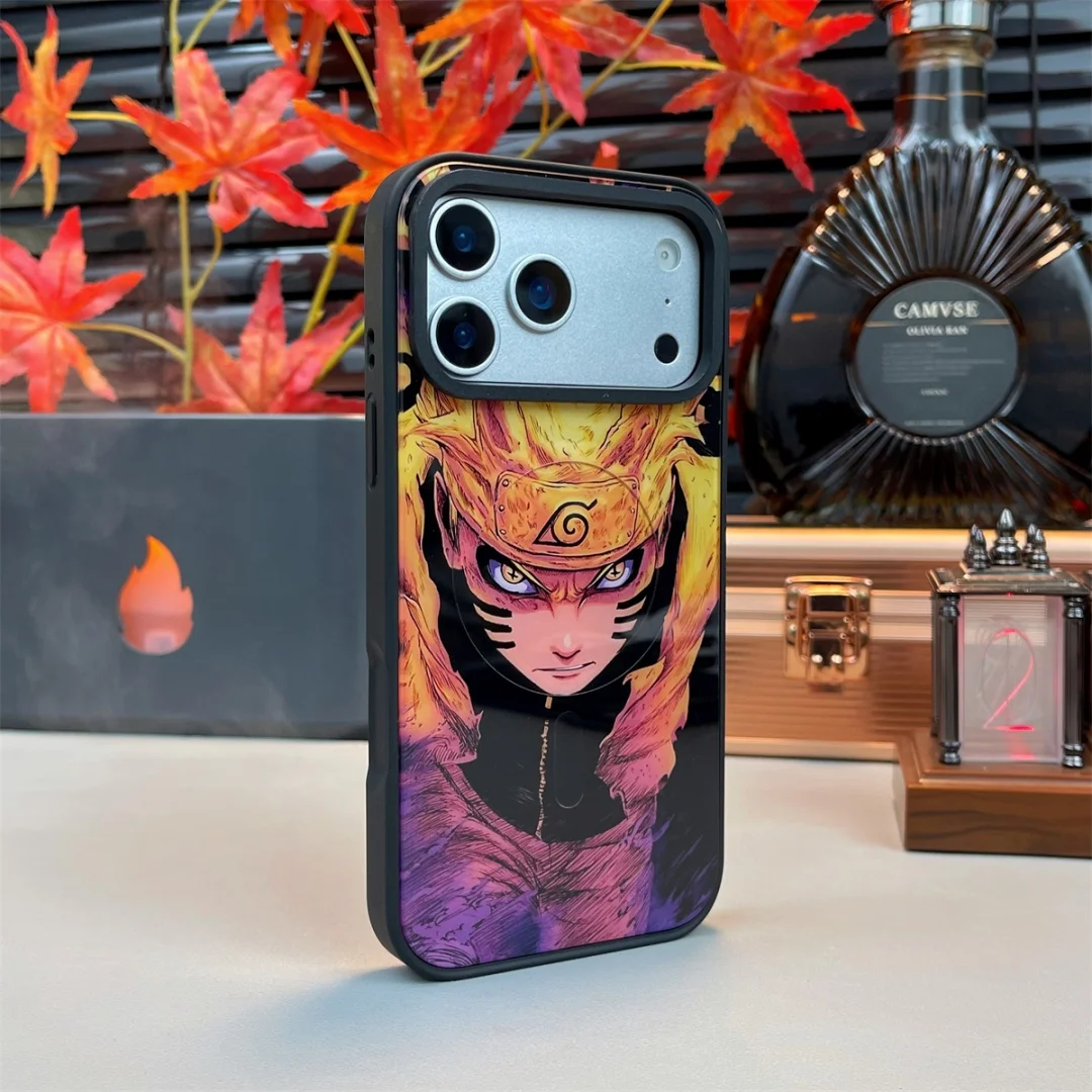 3D etui na telefon z motywem Naruto, Itachi i Paina, pasujące do modeli iPhone 11, 12, 13, 14, 15, 16, 17, 18 Pro Max, Air Plus, 2-w-1, anime, Kakashi, magnetyczne, z funkcją MagSafe. — zdjęcie produktu 5