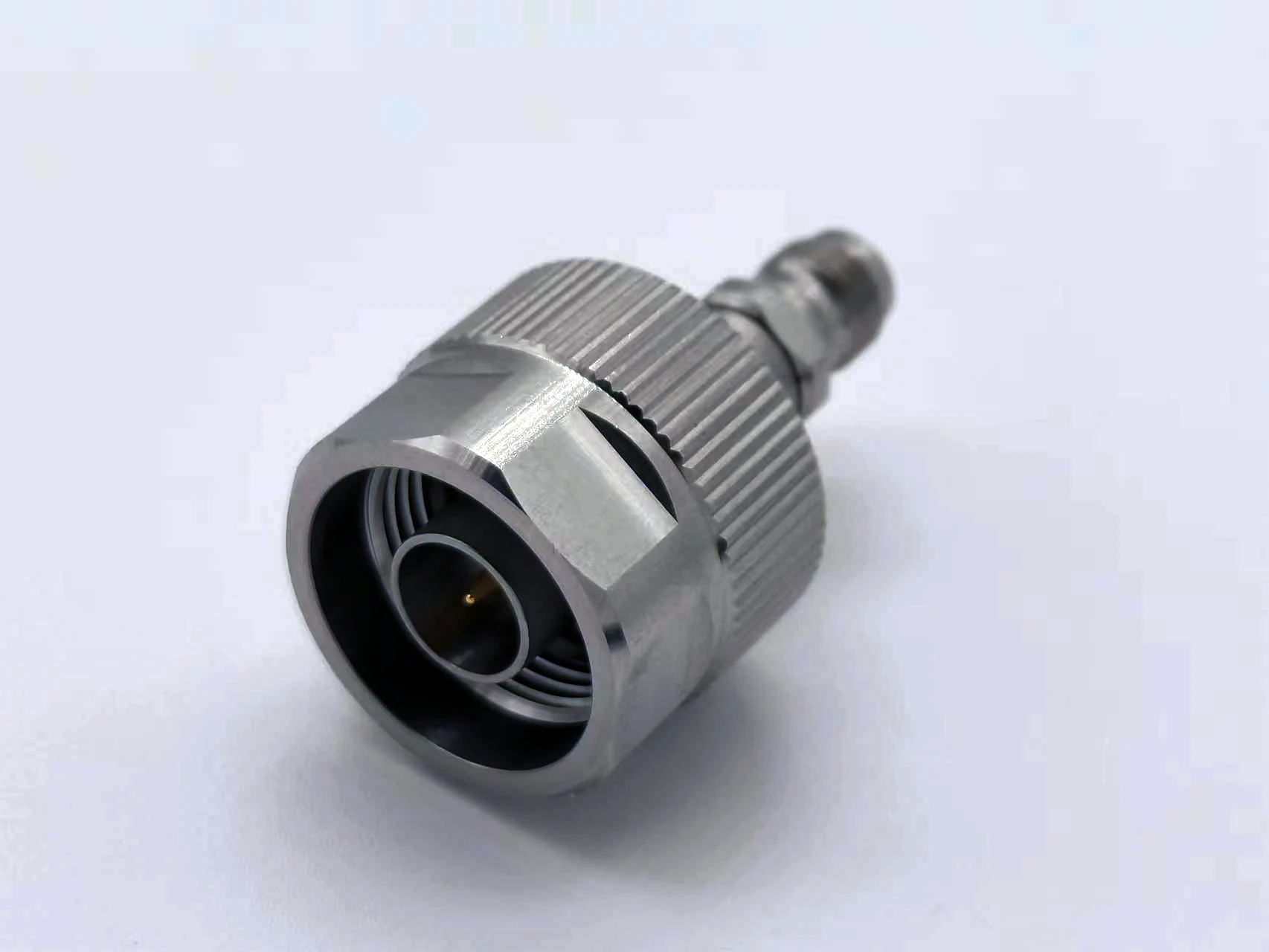 N/2.4-JK RF Millimeter Wave RF Adapter N/2.4mm-KJ  Female to Male Precision Adapter