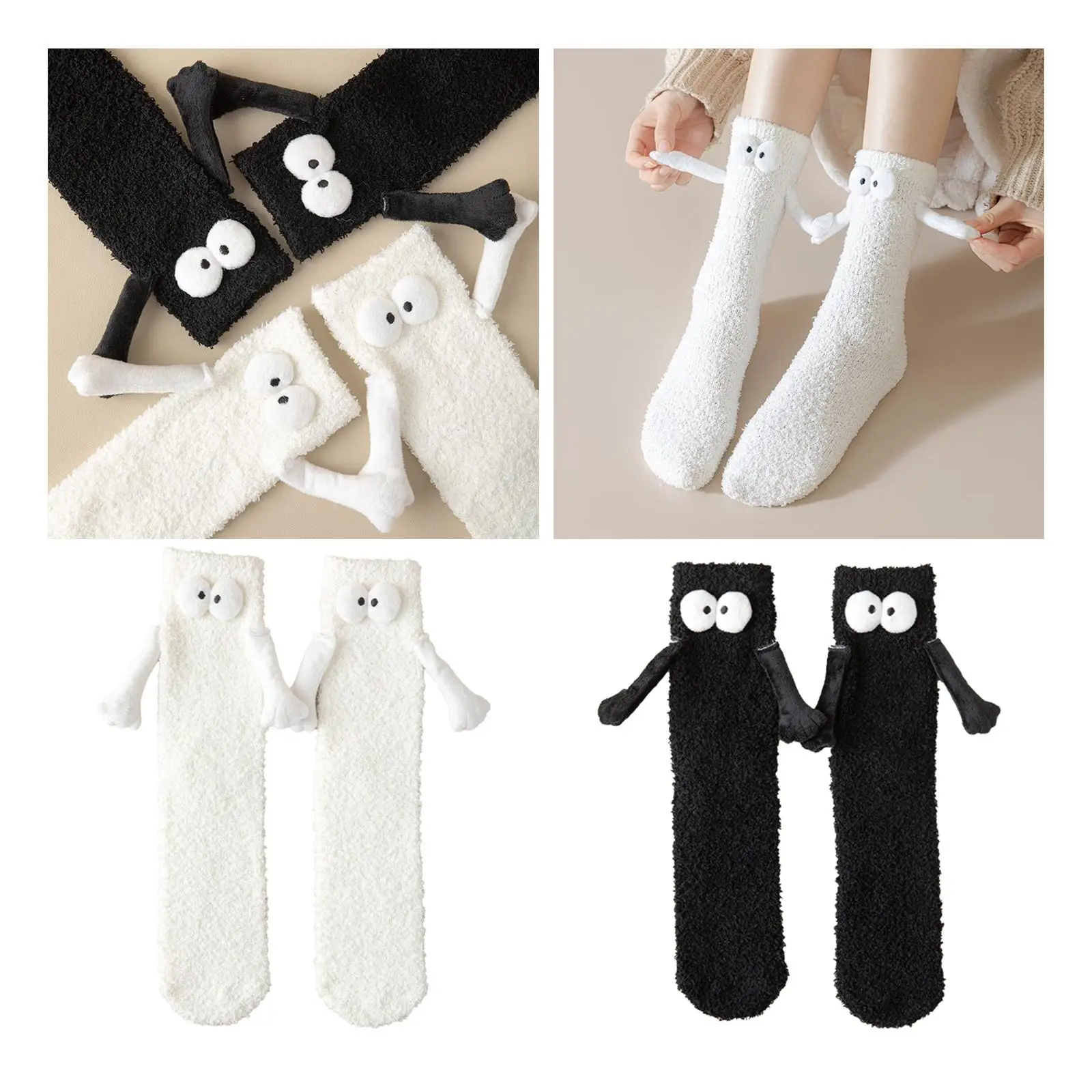 Hand in Hand Sock 1 Pair Friendship Socks for Women Men Holding Hands Socks