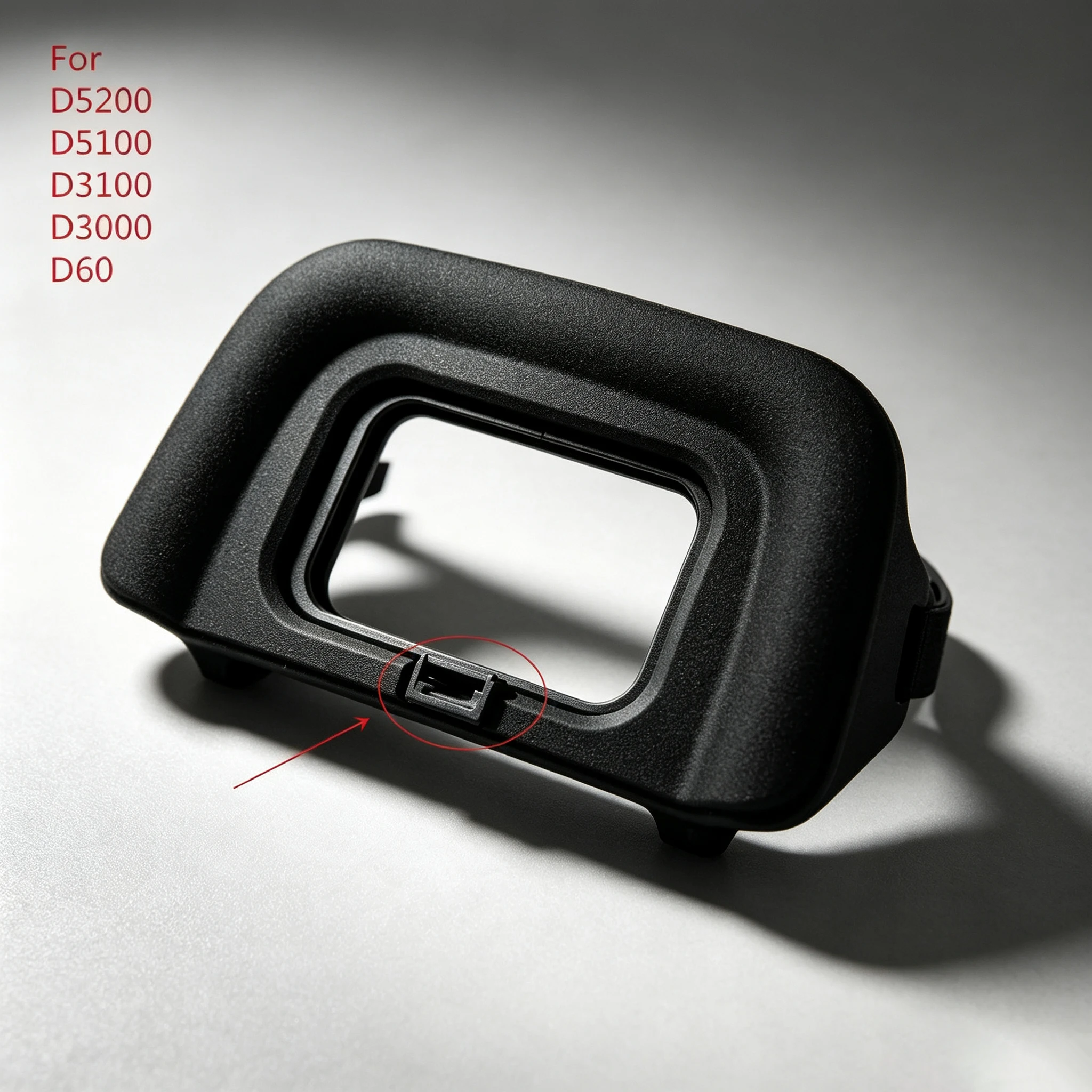 2026 New Hot DK-20 Rubber Black Eyecup Viewfinder Eyepiece for Nikon D50 D60 D70 D70S D3000 D3100 D5100 DSLR Camera