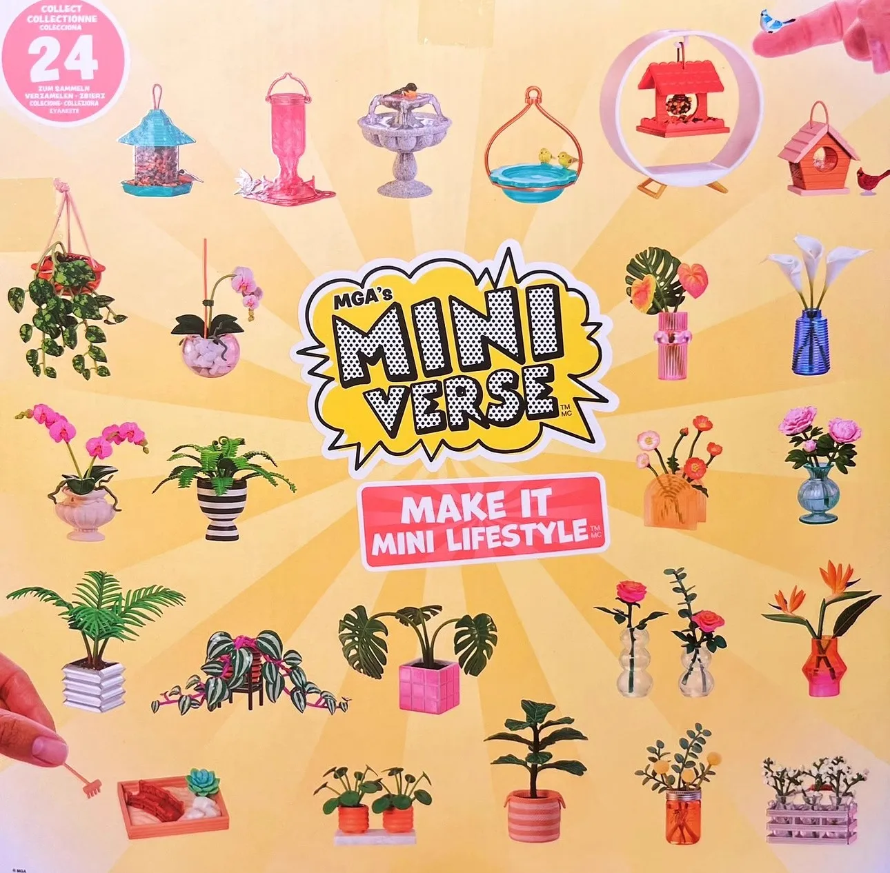 Mini Brands Action Figure Mini Verse Make It Mini Lifestyle Anime Lucky Figures Diy Pvc Ornament Birthday Gift For Kids Toy