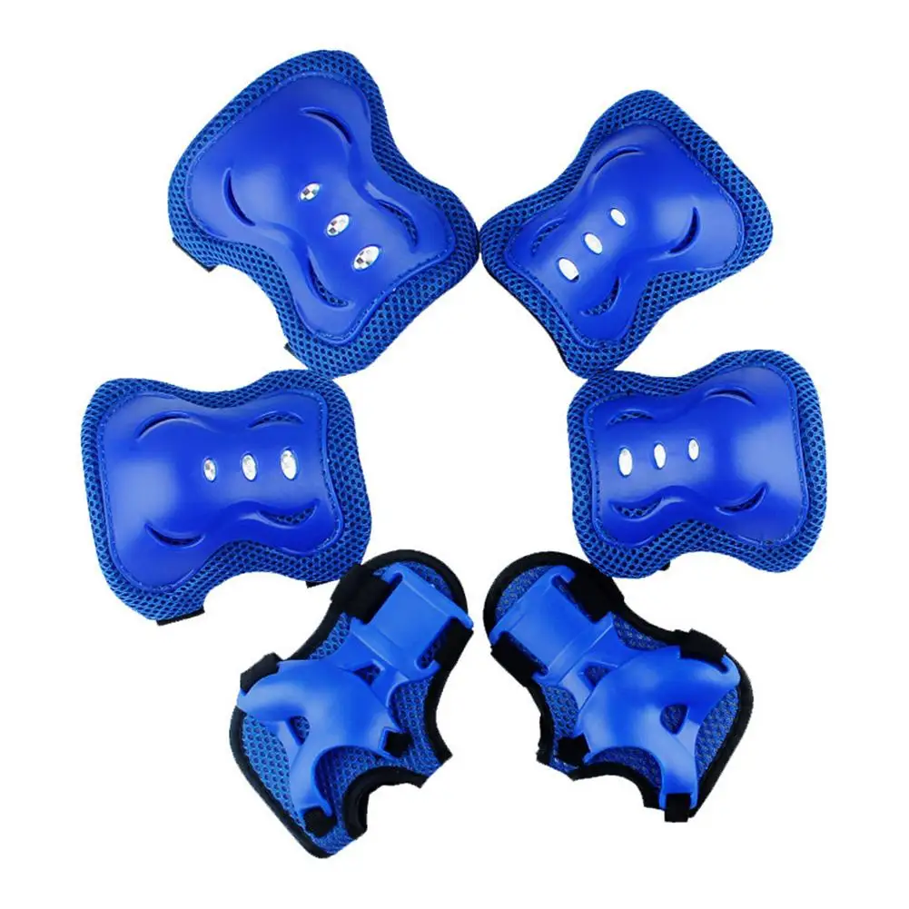 AliExpress NONE 6PCS Kids Protective Gear Set for 3-15 Years, Knee Elbow Pads & Wrist Guards for Skateboard Cycling Skating Scooter