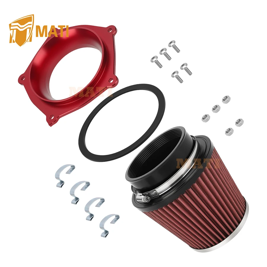

Air Filter Kit With Guide Holder Seal Bolts For Yamaha YFZ450 YFZ450R YFZ450X YFZ450R SE 2008-2024 O.E.M# 5TG-14451-00-00