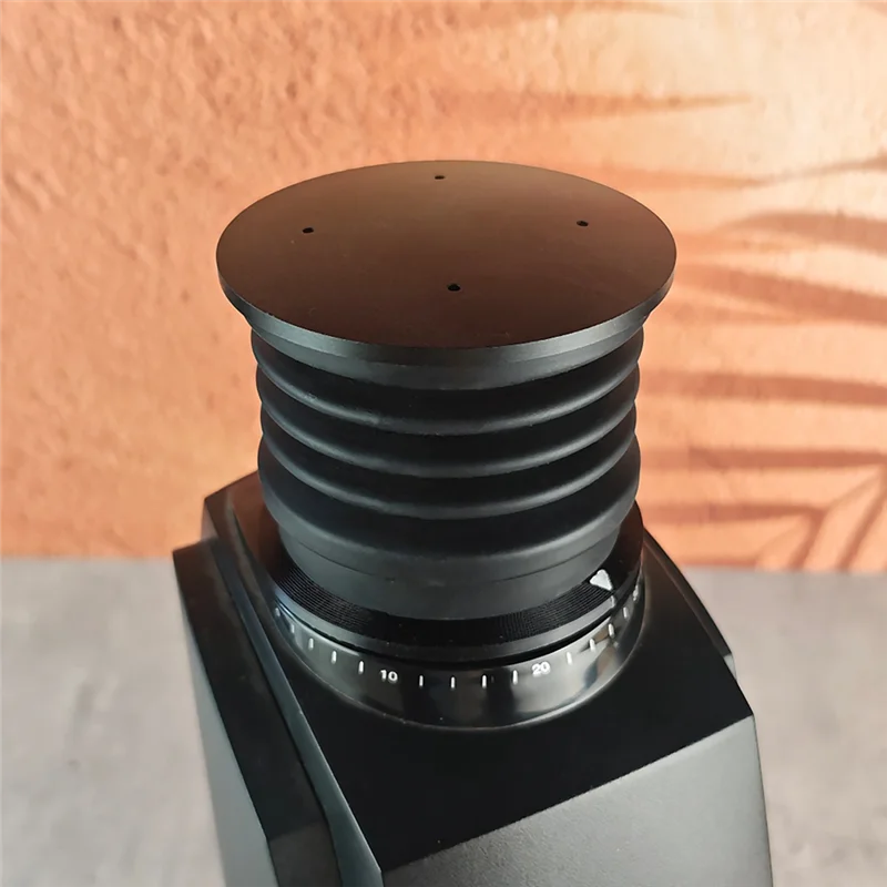 BAAO-Smerigliatrice da caffè in silicone con tramoggia a dose singola per Baratza Encore Contenitore per chicchi che soffia per pulire e collezionare polvere di caffè A