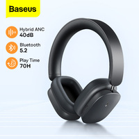 Baseus H1 Wireless Headphones 40dB ANC Active Noise Cancellation Bluetooth 5.2 Earphone ENC Headset Earbuds For iPhone 14 Xiaomi