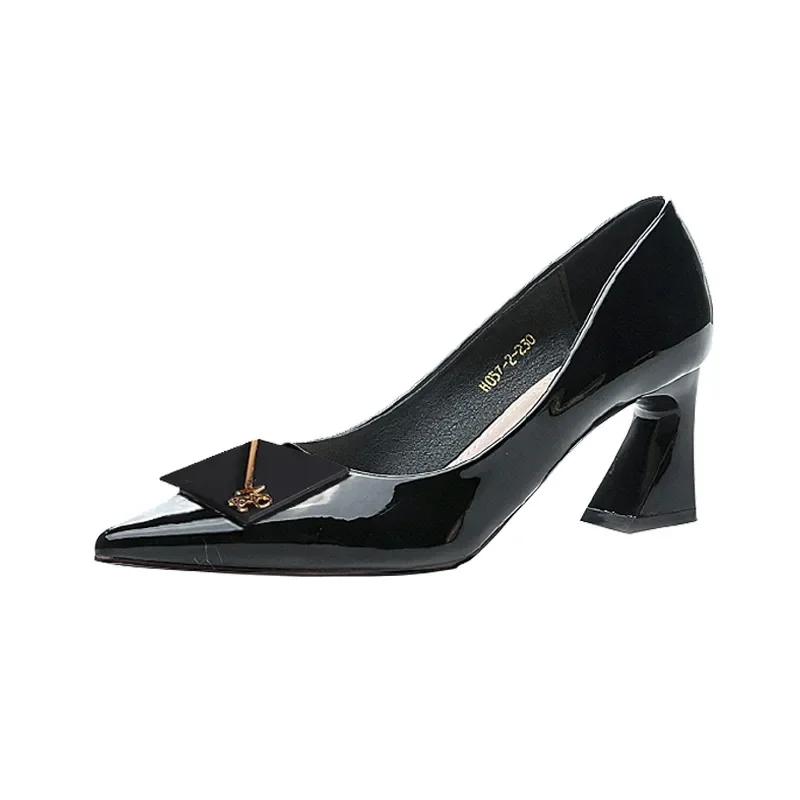 Women Fashion European Style Elegant High Quality Spring & Summer Slip on High Heel Shoes for Sexy Party Lady Beige Pumps A263