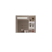 Narrow Mirror Bathroom Cabinets Storage Vanity Wall White Display Bathroom Cabinets Washbasin Meuble Toilette Furniture YY50BC