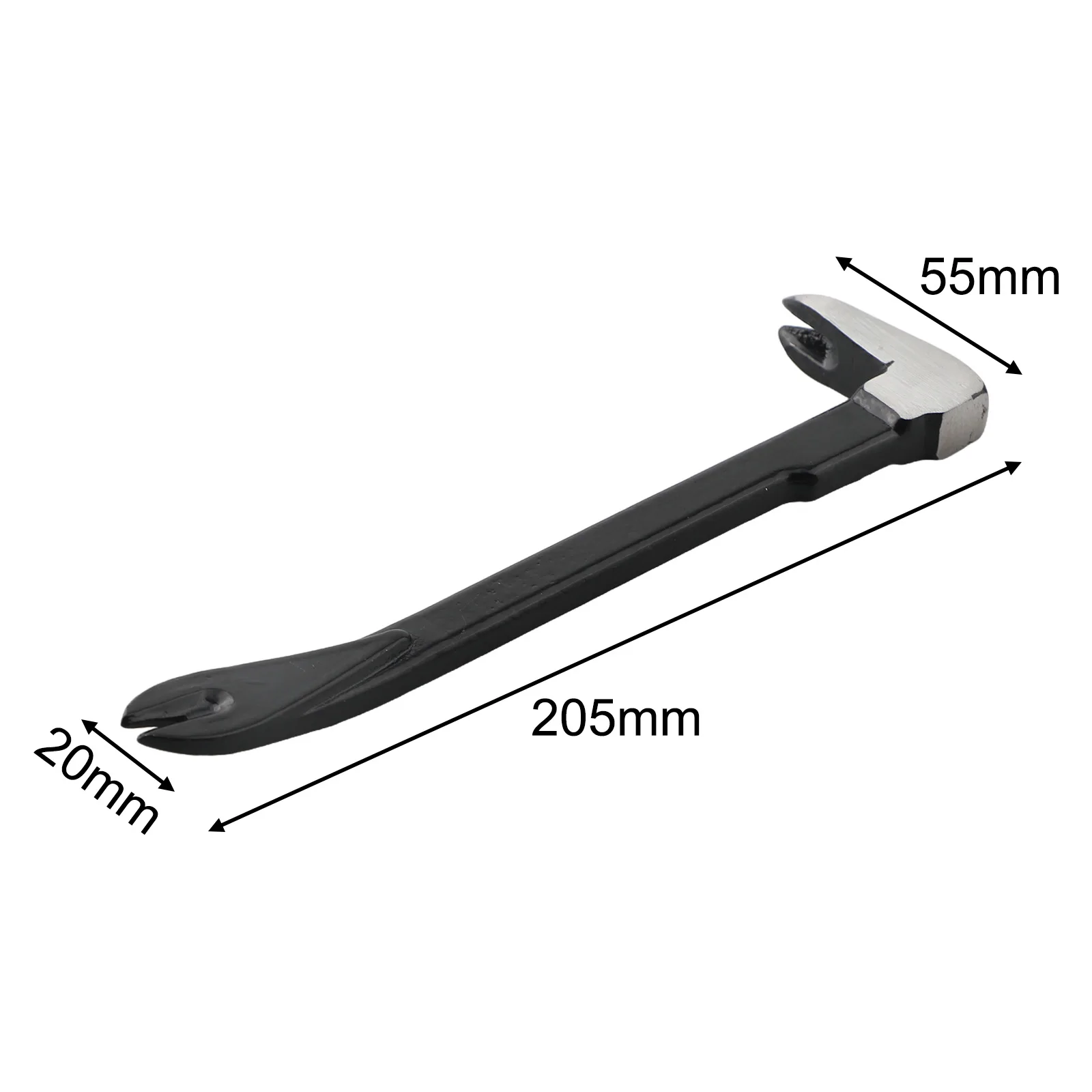 أداة إعادة تشكيل المنزل أداة المخل تصميم مدمج مناطق الضرب المزدوجة لاستخلاص الأظافر للمشروعات المنزلية لمهام التجديد #2