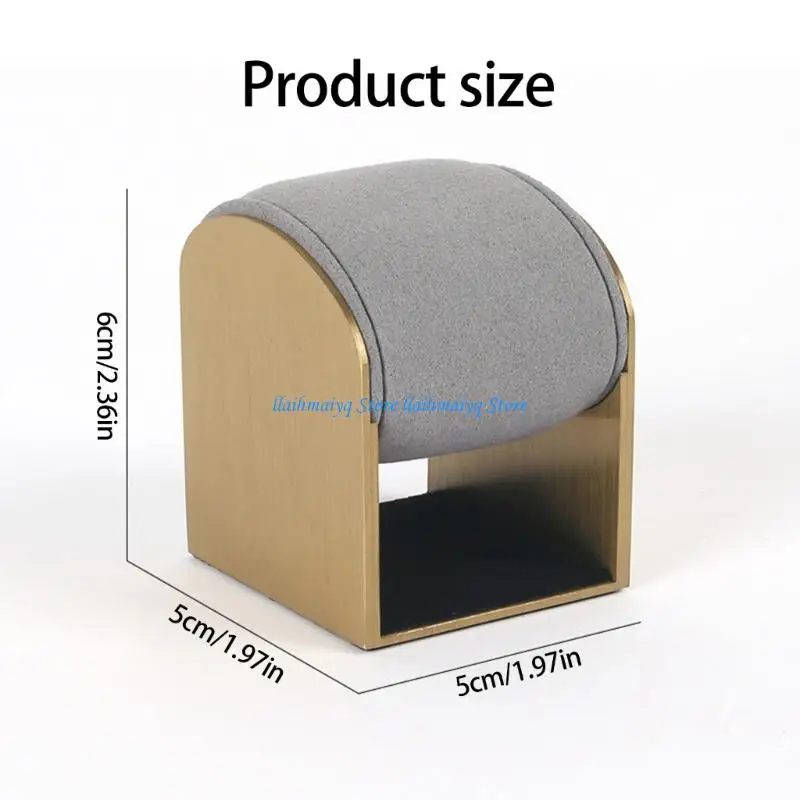 573B Multipurpose Adjustable Sturdy Metal Jewelry Display Stand for Watches Bracelets and Bangles Elegant Showcases