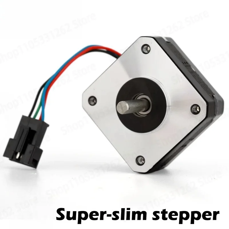 42 Stepper Motor 20mm Pancake 4-Lead Stepper Motor for 3D Printer Extruder Replacement Pancake Motor