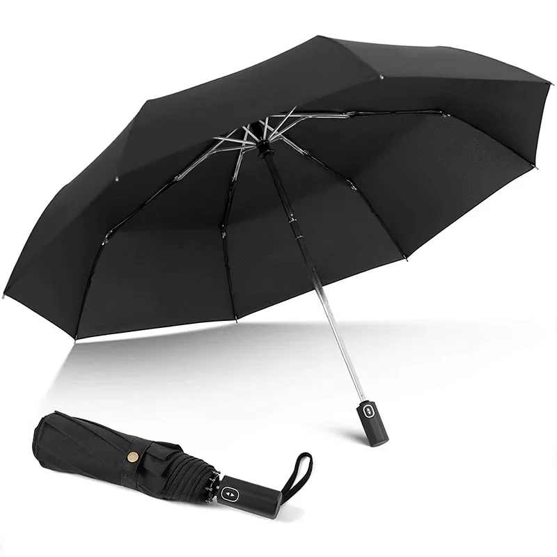 New and Fashionable One Piece Umbrella Luffy 30% Automatic Ten-Bone Reinforced Vinyl Sunscreen UV Protection Umbrella