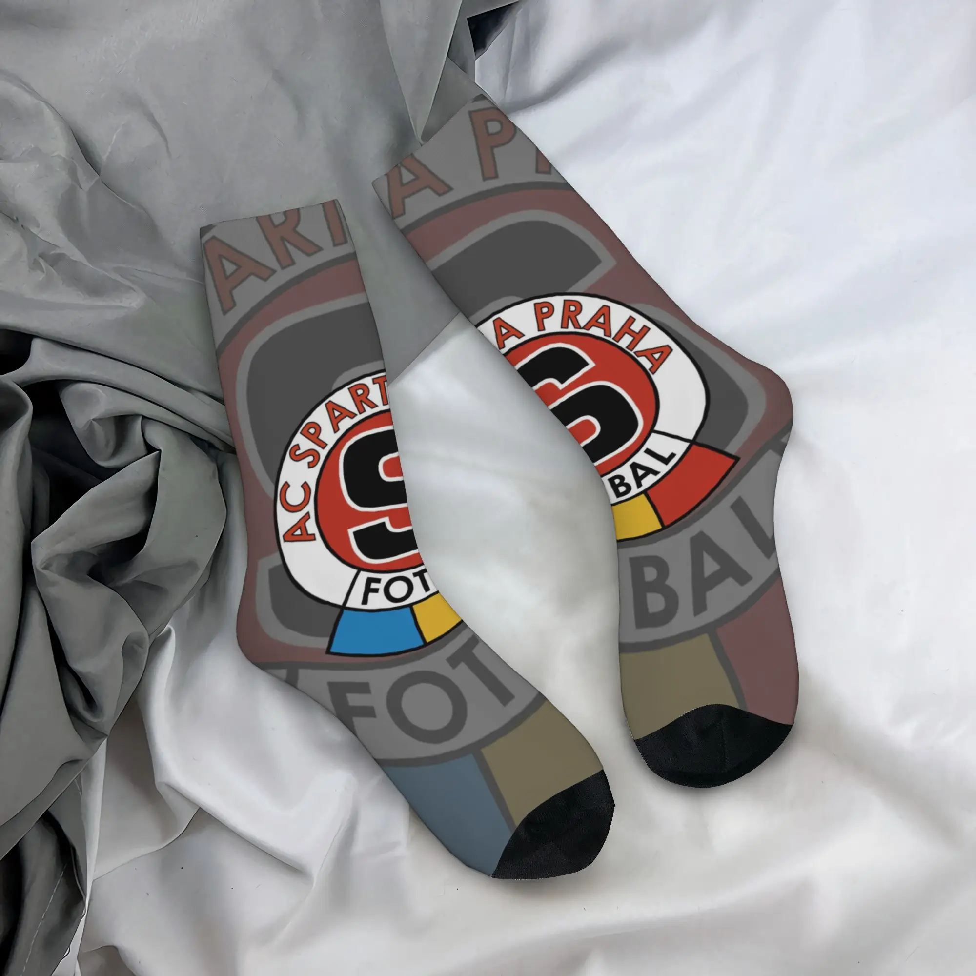 

Hip Hop Retro sparta praha Crazy Men's compression Socks Unisex sparta praha Harajuku Seamless Printed Match Day Essentials