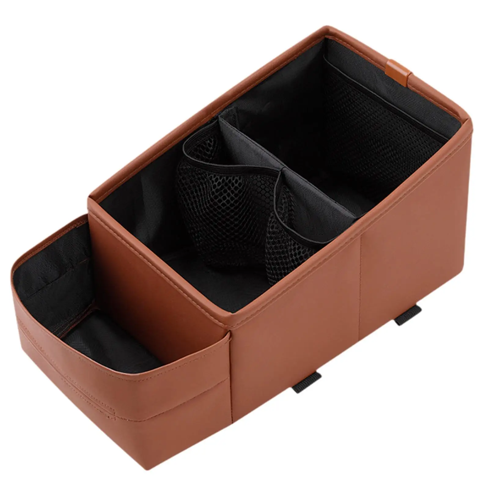

Car Armrest Storage Box Center Console Organizer Multi Compartments Convenient