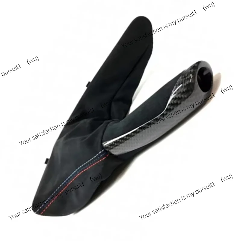 QM-Brake lever center handle handbrake, carbon fiber for BMW 3 Series F30 4 F34 M F80 F82 LHD 2012-2019