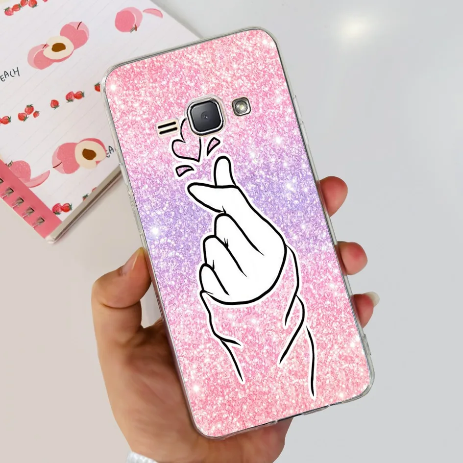 For Samsung J1 2016 Case SM-J120F Clear Cover Cute Astronaut Soft Silicone Phone Case For Samsung Galaxy J1 4G J1 Mini J105 Capa