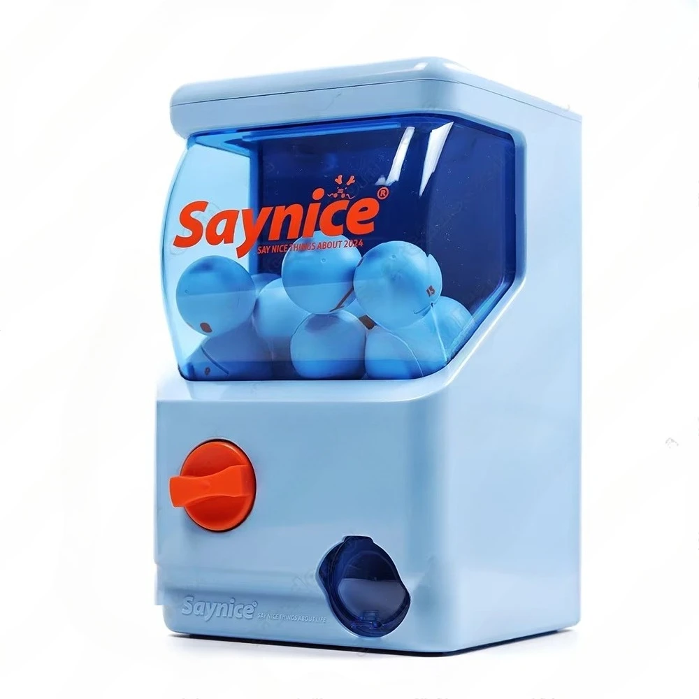

Customizable Mini Gachapons Capsule Machine Saynice Coffee Gashapons Vending Coin Pusher