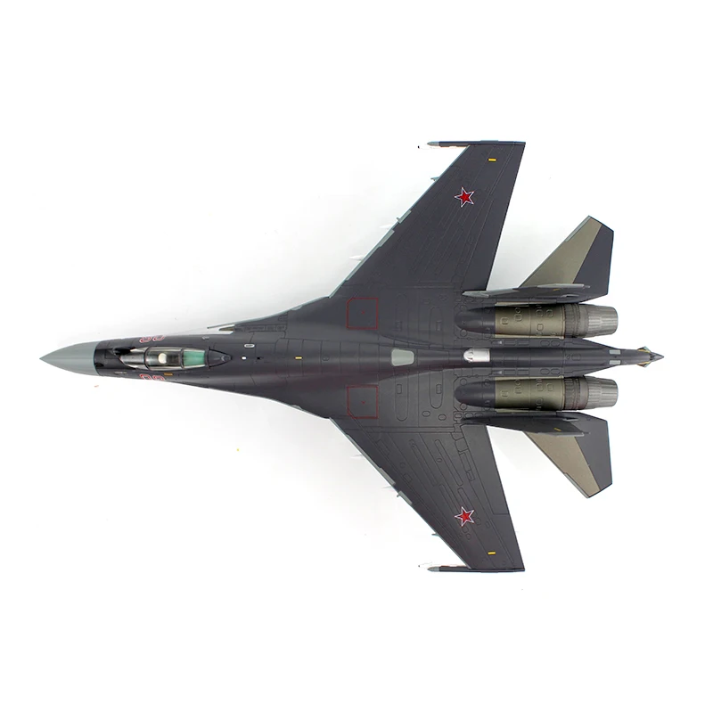 

HA5712 1/72 Русский истребитель Su35 SU-35S, модель M, красная модель из сплава 08, готовая модель