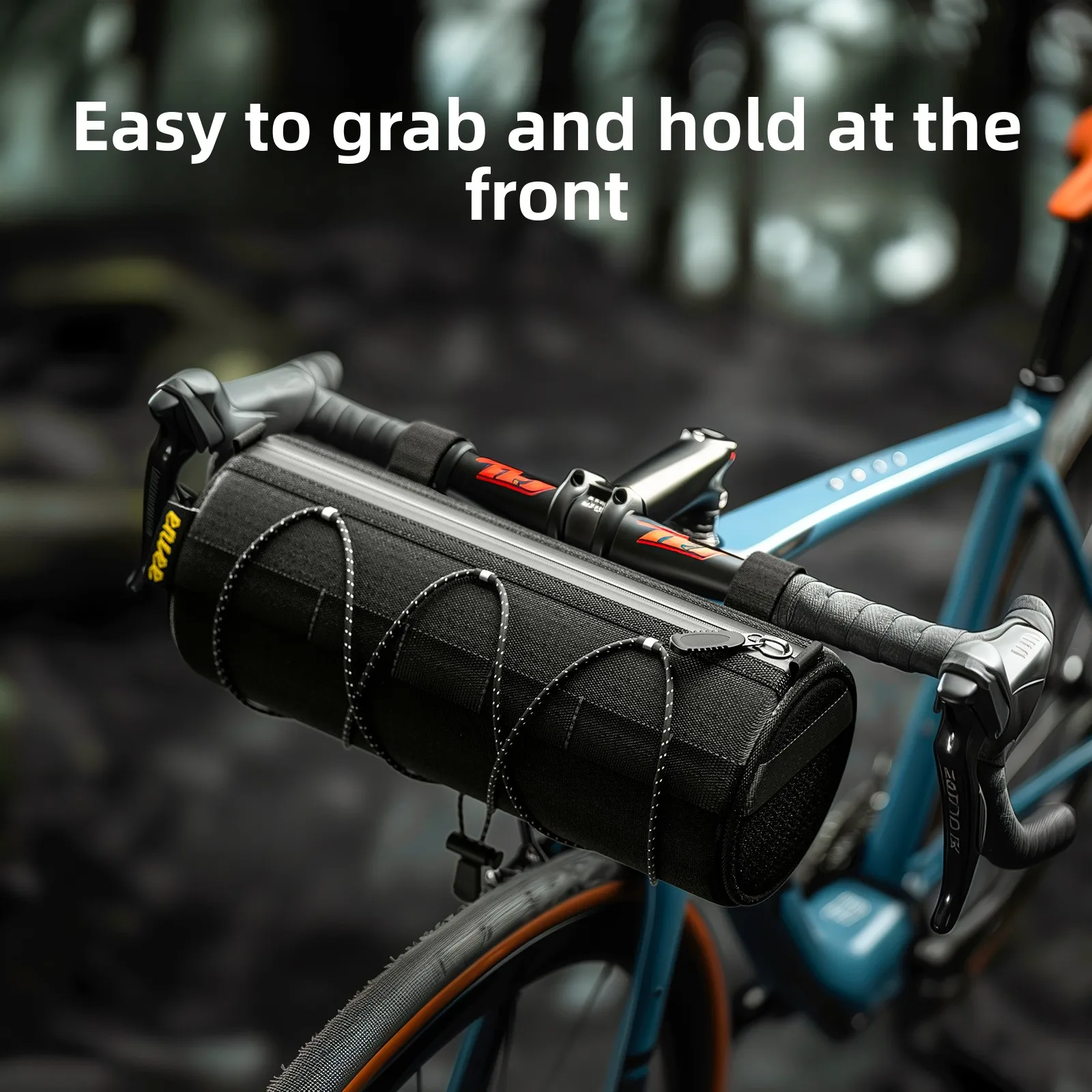 

ENLEE Bicycle Multi-functional FrontBag, Large-capacity Storage TubeBag, Waterproof Riding FrontBag, MessengerBag